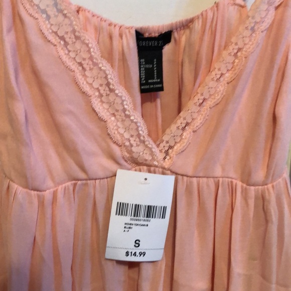 Forever 21 pink baby doll tank - Picture 4 of 4